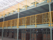 مستودع التخزين Garret Mezzanine Platform System الهيكل الصلب الطابق